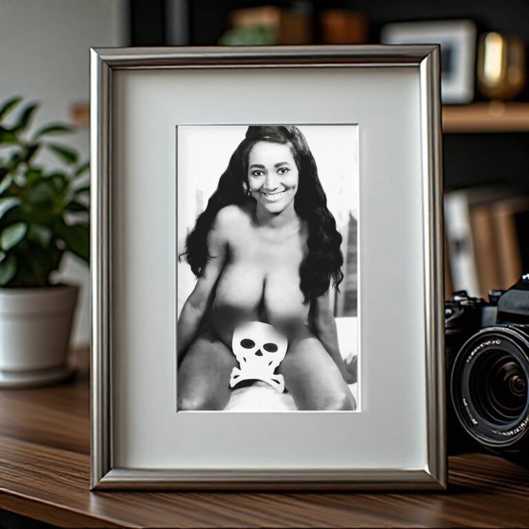 Pin-Up & Glamour Soft Focus Boudoir Study with Classic Glamour Styling, Studio Poise, and Pin-Up 4x6 Photo Print