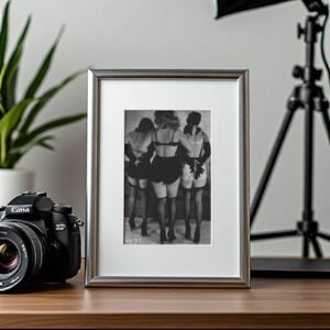 Alternative Glamour Lineup-style Corset Group Pose 4x6 Photo Print