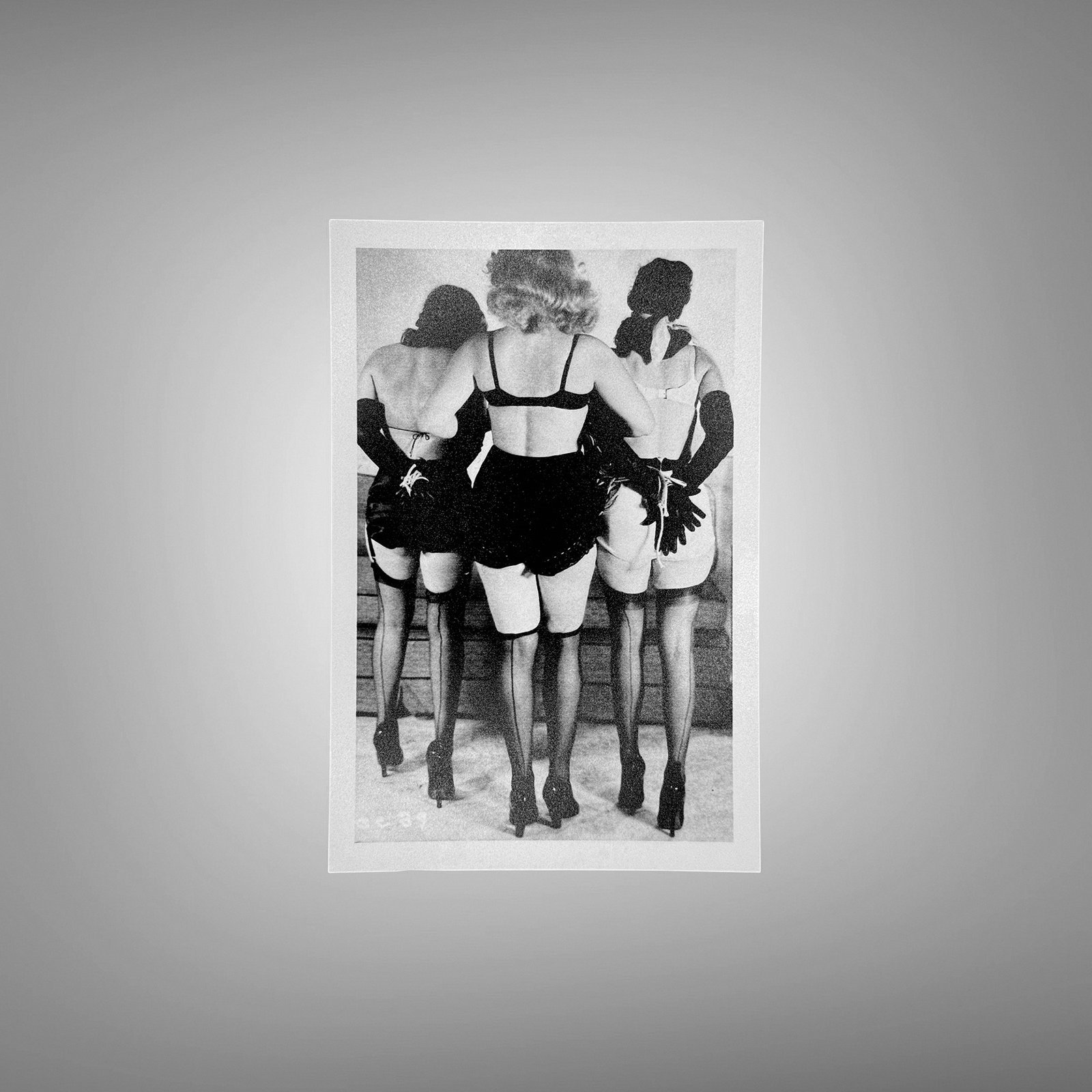 Alternative Glamour Lineup-style Corset Group Pose 4x6 Photo Print