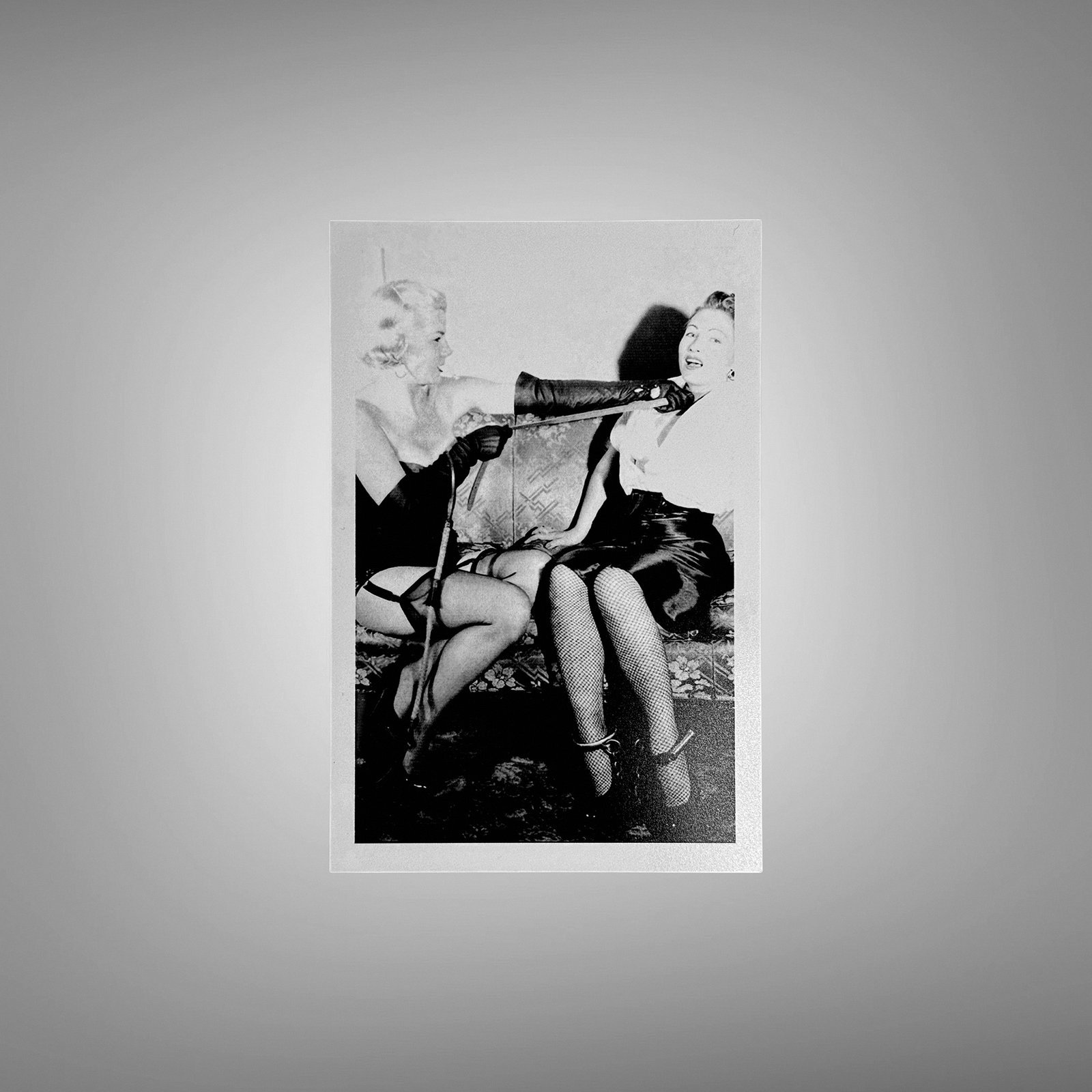 Alternative Glamour Couch Conversation Glamour Scene 4x6 Photo Print