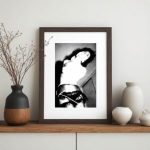 Alternative Glamour Boundary-pushing Stage Silhouette 4x6 Photo Print