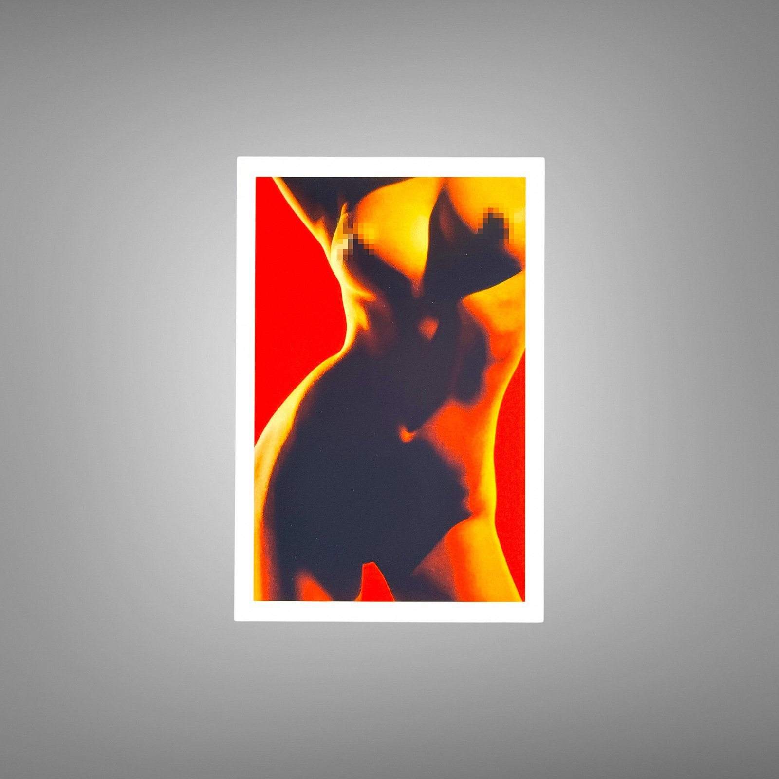 Alternative Glamour Inverted Minimalist Figure Pose 4x6 Photo Print