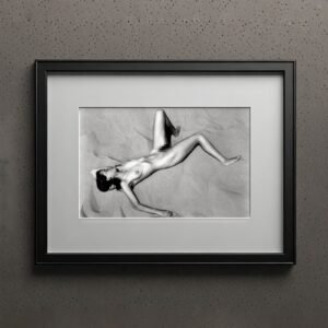 Alternative Glamour Draped Studio Figure Portrait 4x6 Photo Print