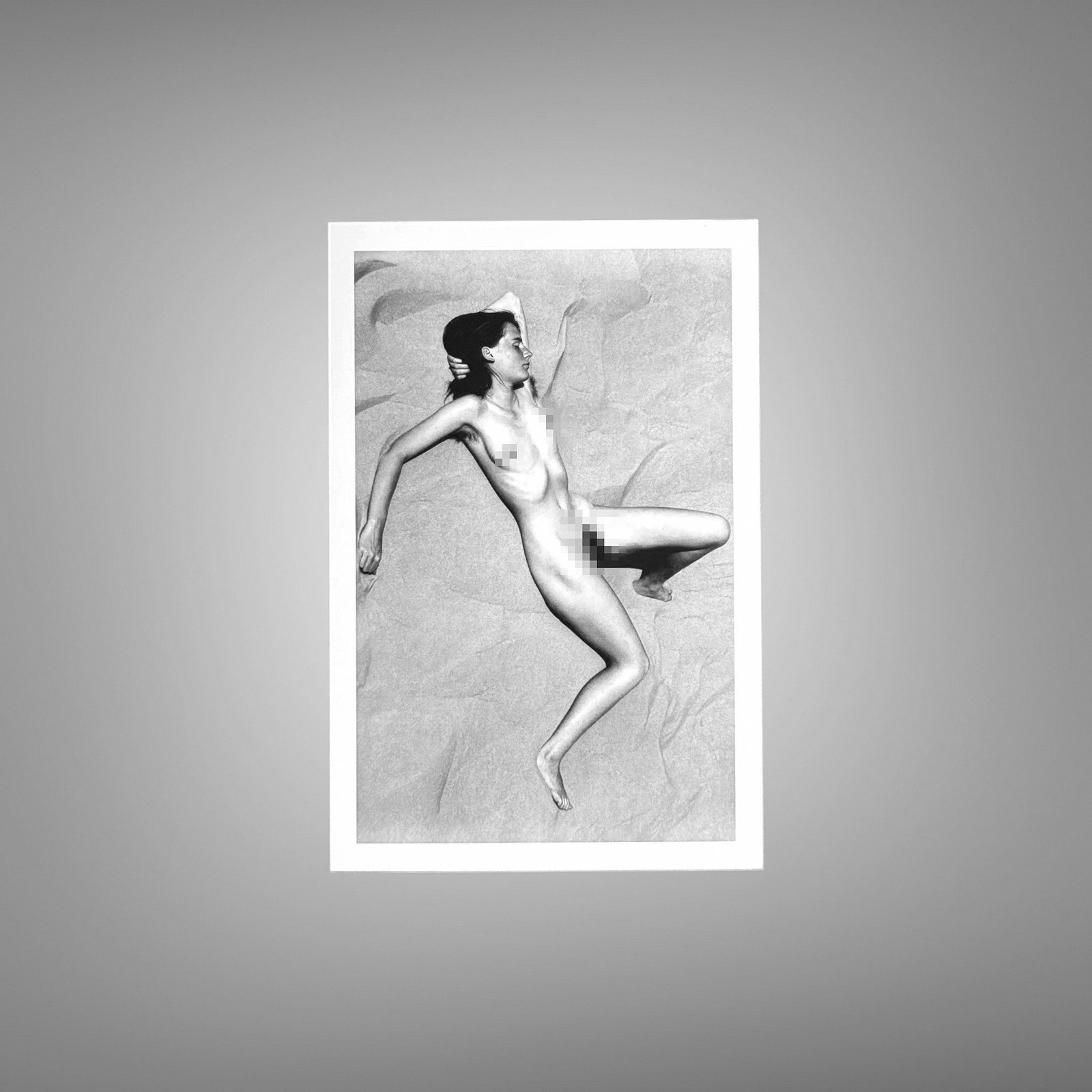 Alternative Glamour Draped Studio Figure Portrait 4x6 Photo Print