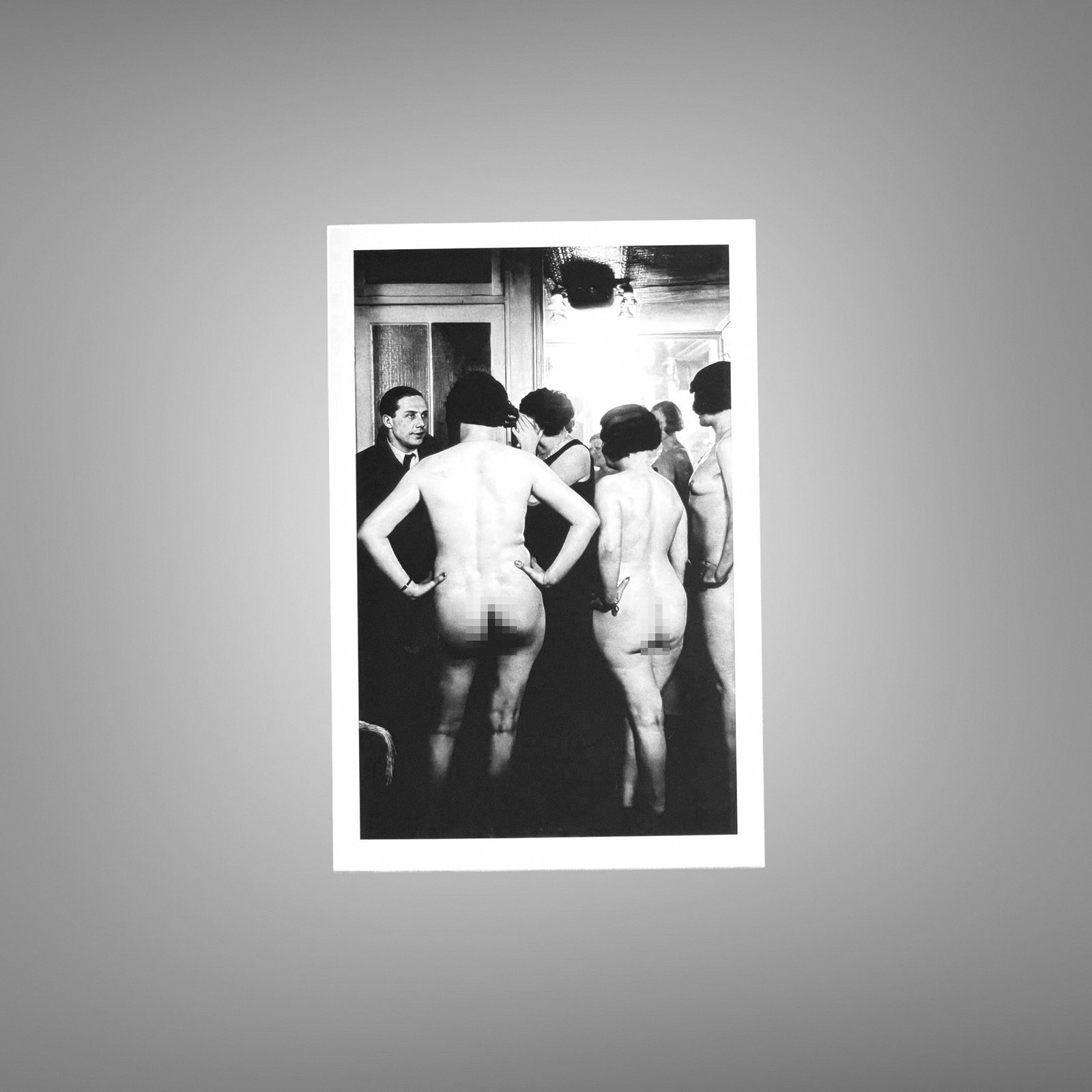Alternative Glamour Grouped Studio Figure Arrangement 4x6 Photo Print