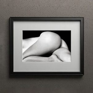 Figure Studies Close Cropped Curves Figure Study with Cropped Form, Soft Shadow, and Art-photo Balance 4x6 Photo Print