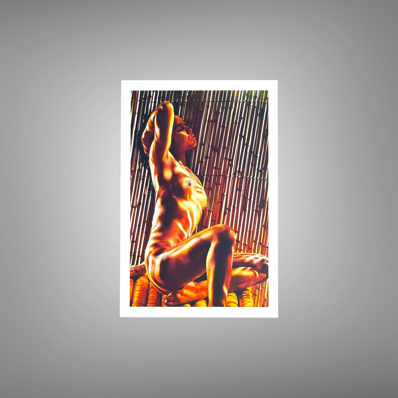 Pop Glamour Bold Graphic Pop Glamour Portrait with Bold Graphic Contrast, Retro Color Energy, and 4x6 Photo Print
