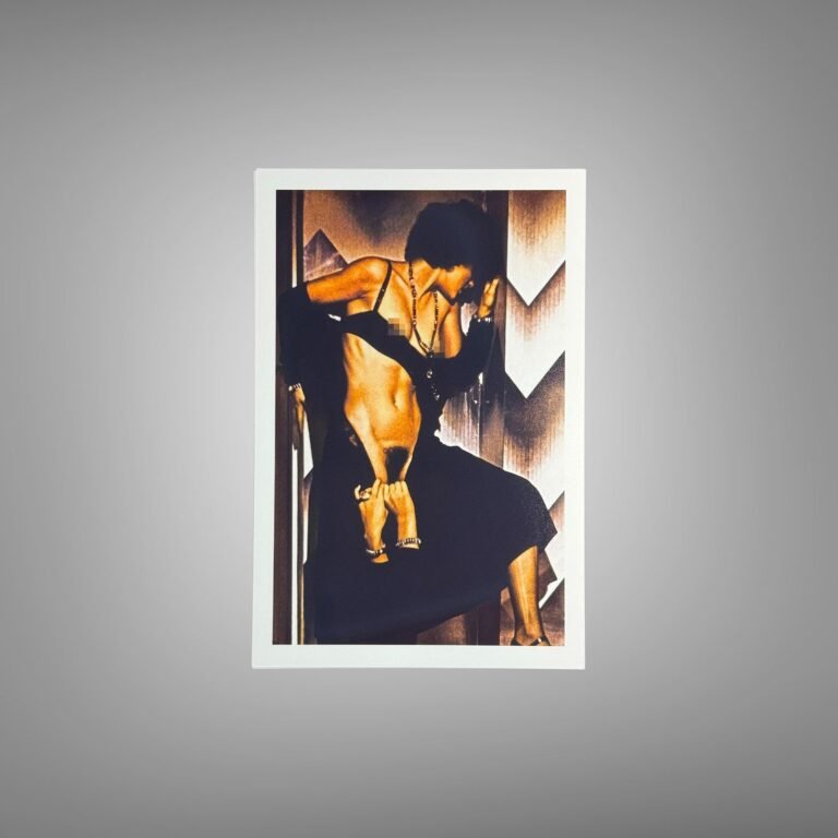 Pop Glamour Poster Color Pop Glamour Pose with Bold Graphic Contrast, Retro Color Energy, and 4x6 Photo Print