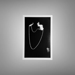 Pop Glamour Modern Pop Glamour Figure Study with Bold Graphic Contrast, Retro Color Energy, and 4x6 Photo Print
