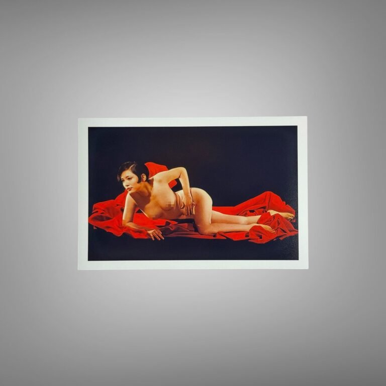 Pop Glamour Bold Red Pop Glamour Study with Bold Graphic Contrast, Retro Color Energy, and Decor-ready 4x6 Photo Print