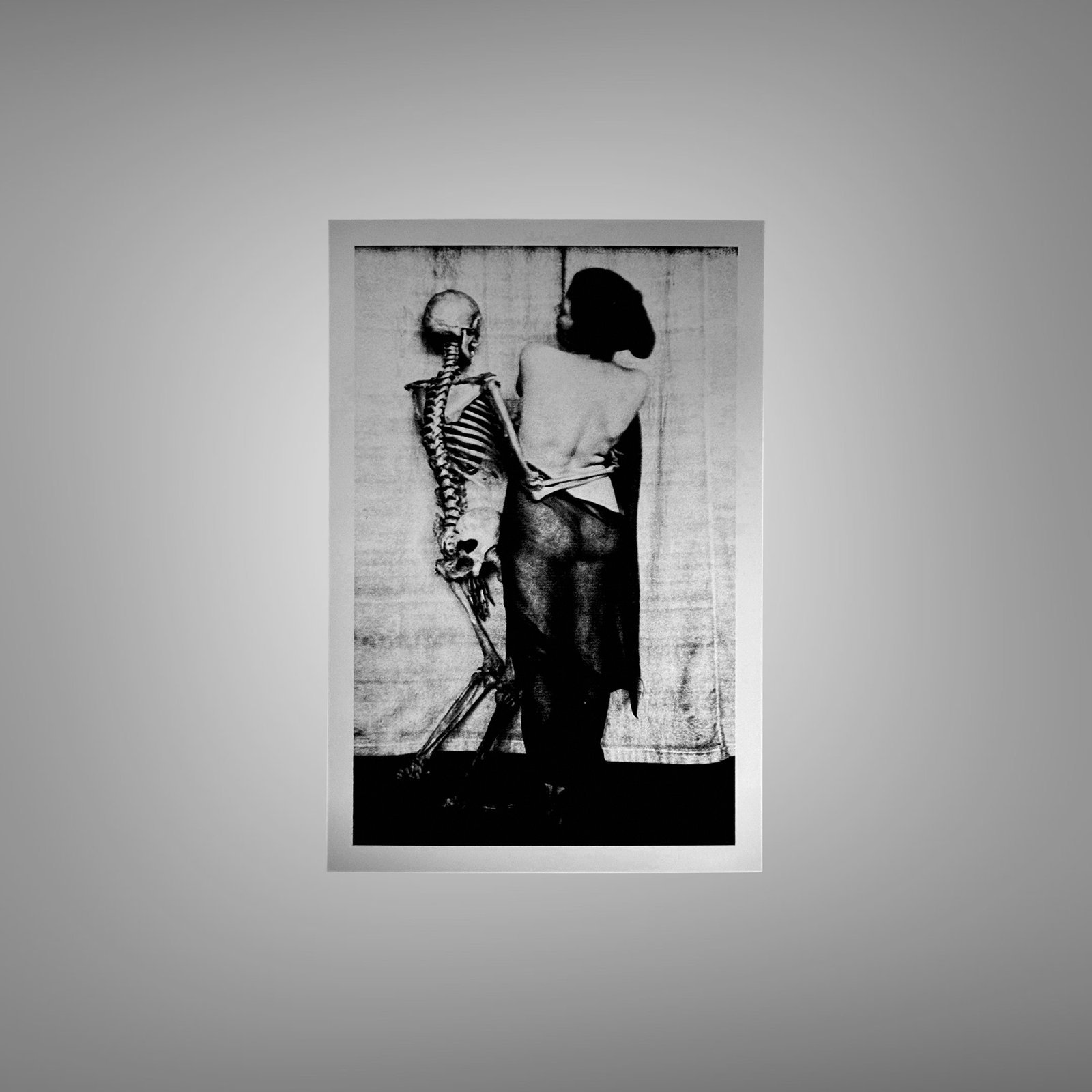 Pin-Up & Glamour Skeleton and Figure Studio Composition with Medical Oddity Mood 4x6 Photo Print