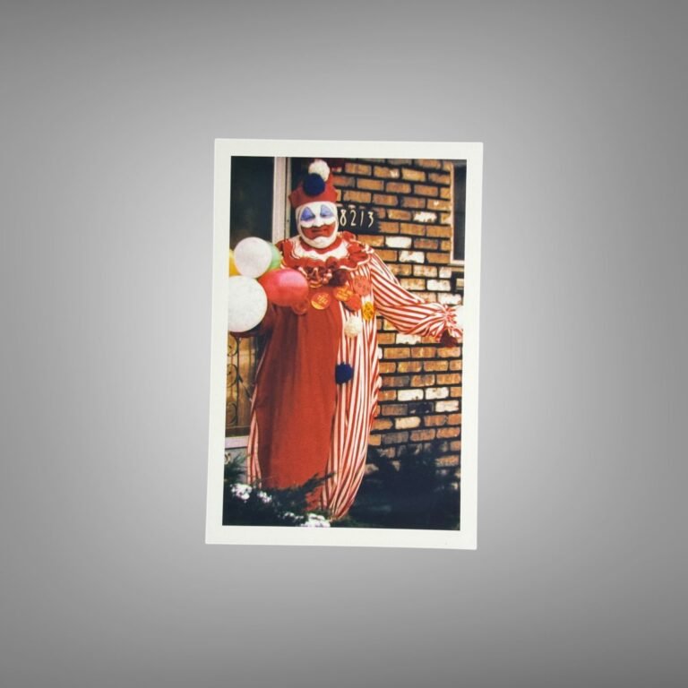 Pin-Up & Glamour Color Clown Portrait with Ominous Documentary Character 4x6 Photo Print