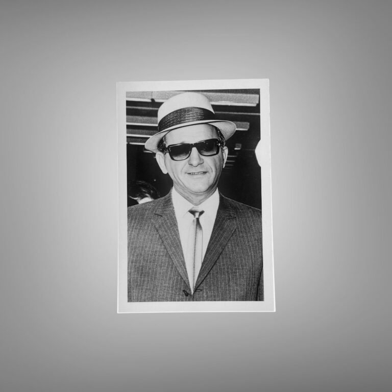 Pin-Up & Glamour Hat and Sunglasses Portrait with Organized-crime Style 4x6 Photo Print