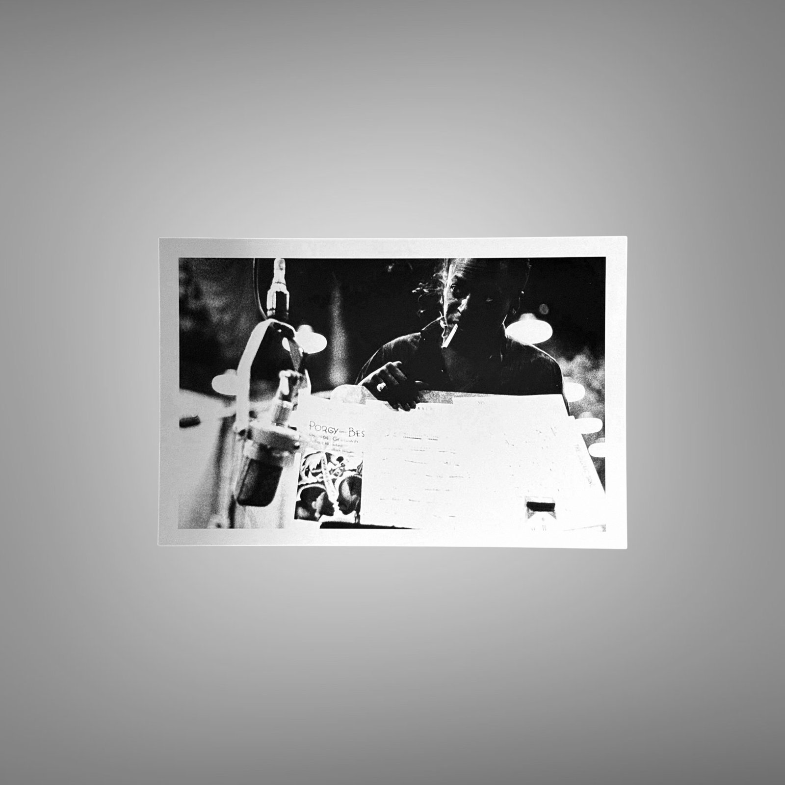 Music & Culture High-key Stage Equipment and Performer Detail 4x6 Photo Print