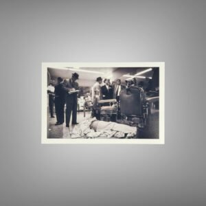 Crime Interior Hallway or Official Scene with Documentary Perspective 4x6 Photo Print
