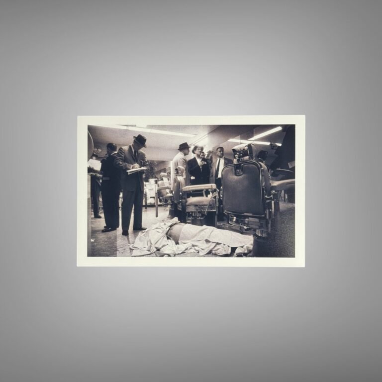 Crime Interior Hallway or Official Scene with Documentary Perspective 4x6 Photo Print