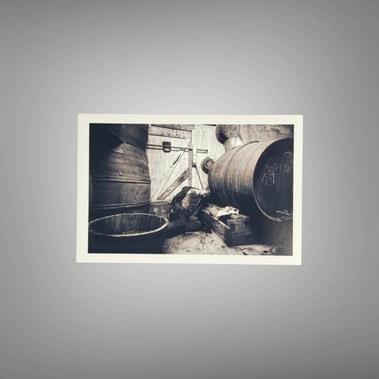 Crime Barrel and Interior Evidence Photograph From Above 4x6 Photo Print