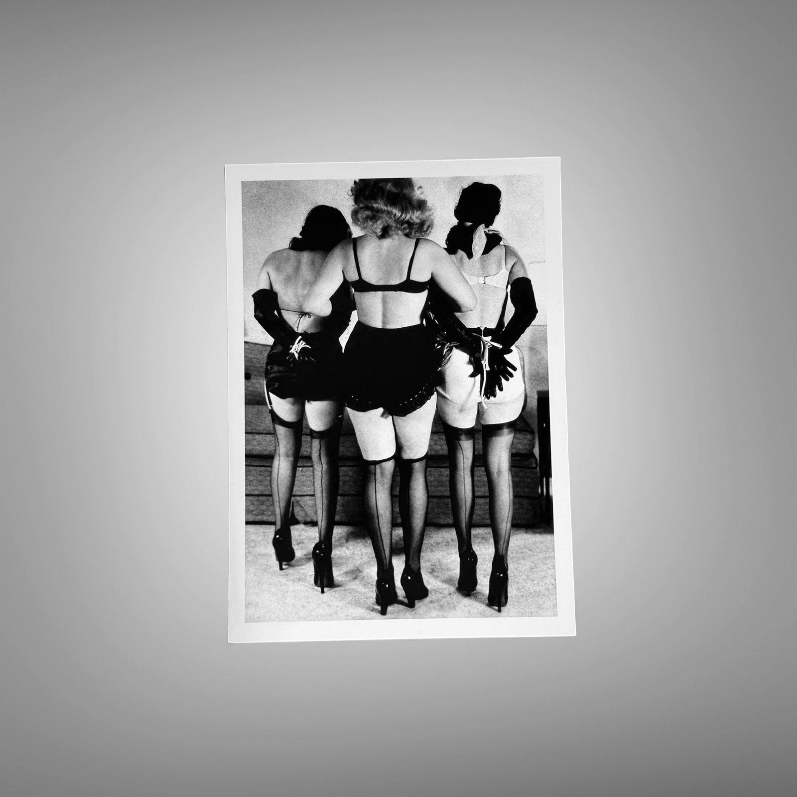 Alternative Glamour Lineup-style Corset Group Pose 5x7 Photo Print