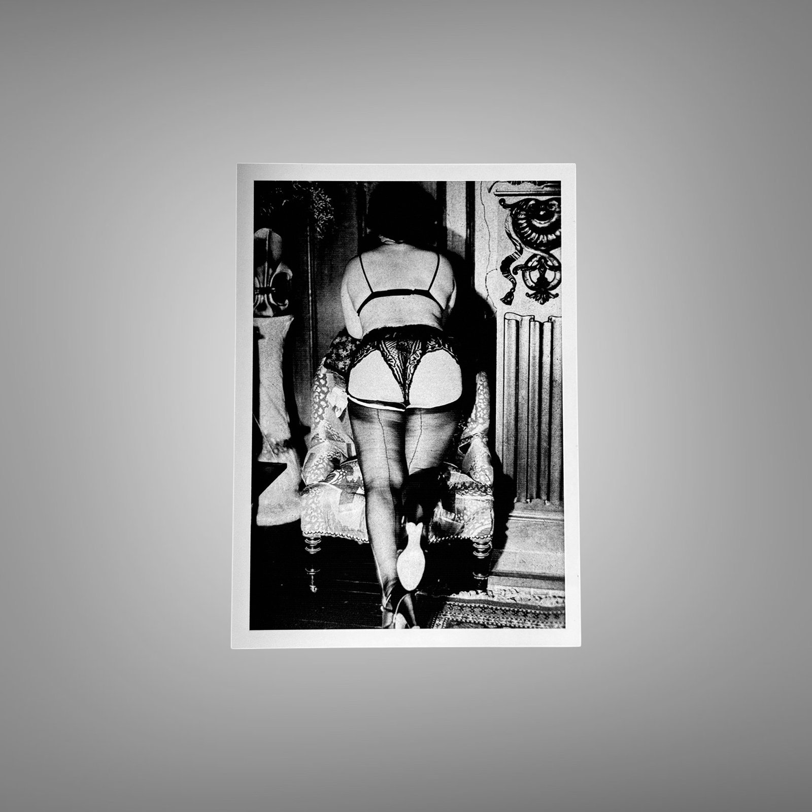 Alternative Glamour Ornate Boudoir Standing Pose 5x7 Photo Print