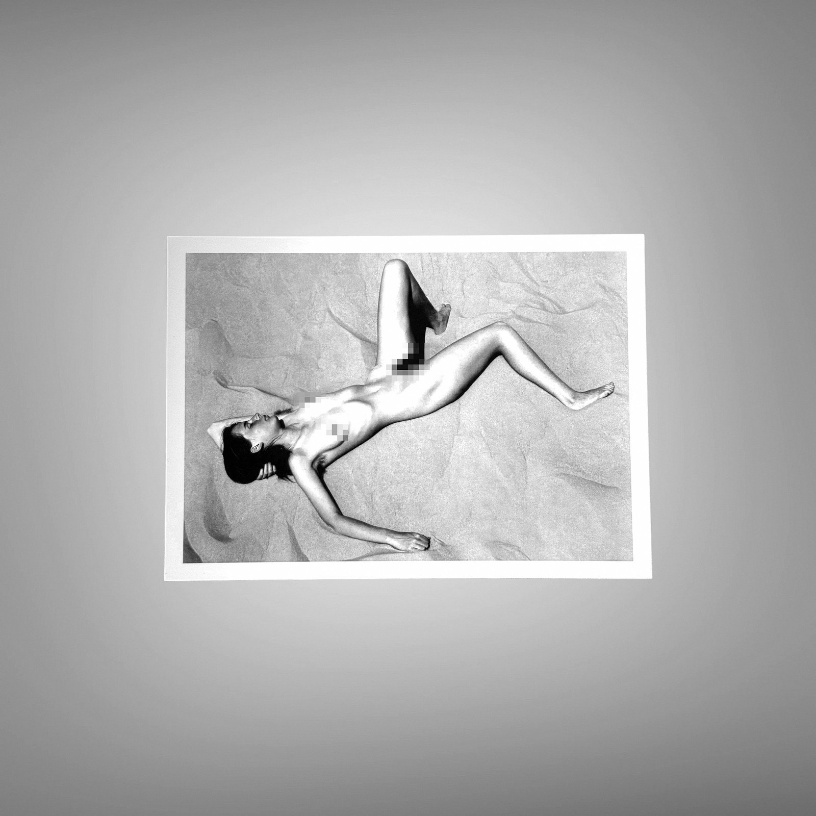 Alternative Glamour Draped Studio Figure Portrait 5x7 Photo Print