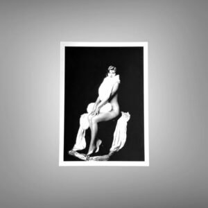 Boudoir & Cabaret Wrapped Vertical Figure Portrait 5x7 Photo Print