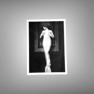 Boudoir & Cabaret Artist-studio Seated Figure Scene 5x7 Photo Print