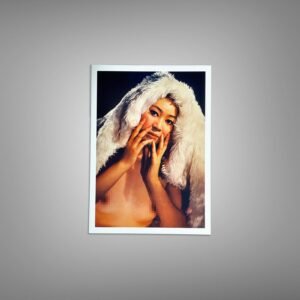 Pin-Up & Glamour Color Wash Glamour Figure Study with Bold Graphic Contrast, Retro Color Energy, and 5x7 Photo Print