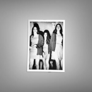 Pin-Up & Glamour Group Portrait of Women in an Archival Crime/culture Scene 5x7 Photo Print