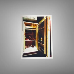 Pin-Up & Glamour Open Cabinet or Evidence Locker Color Photograph 5x7 Photo Print