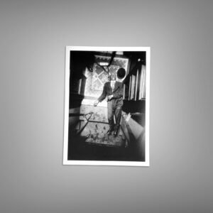 Crime Standing Man in Interior Crime-scene Setting 5x7 Photo Print